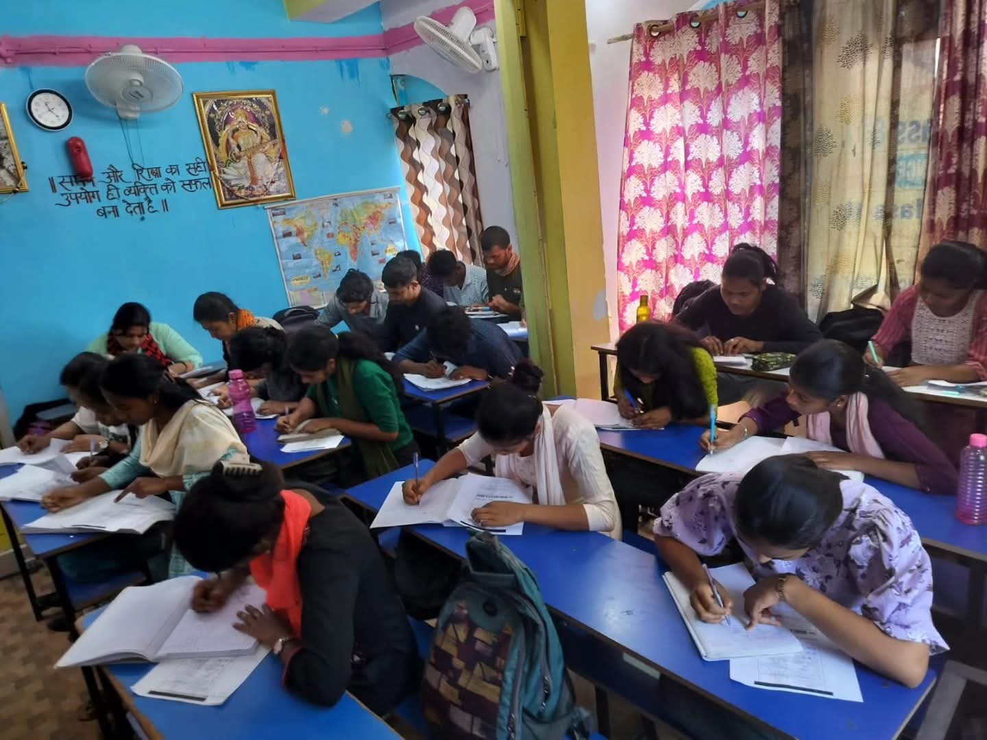 Classroom session at Mishra Institute